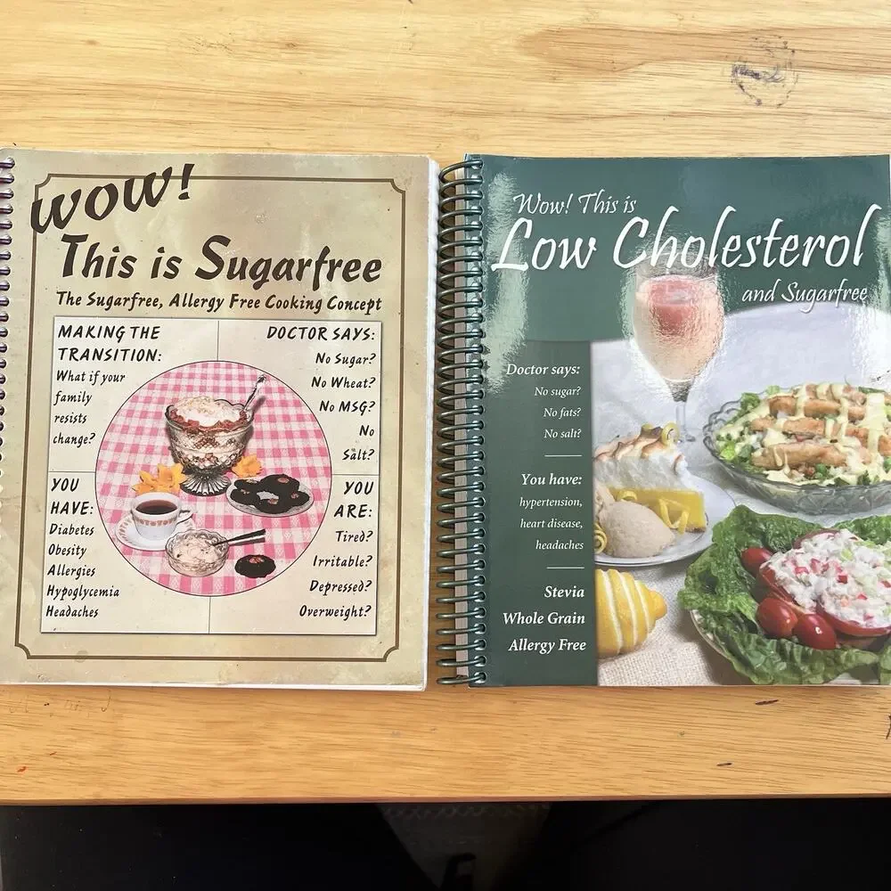 Wow This Is Sugarfree And Low Cholesterol Cookbook Amish Allergy Free Cooking